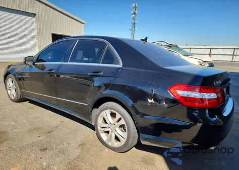 2011 Mercedes-Benz E 350 from USA, damaged, VIN WDDHF5GB6BA323655